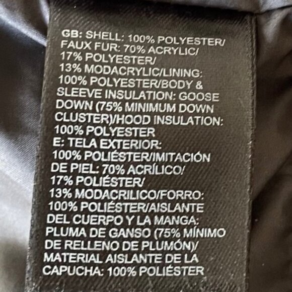 North Face Hyvent Goose Down Belted Jacket Medium (Womens) - Picture 11 of 13